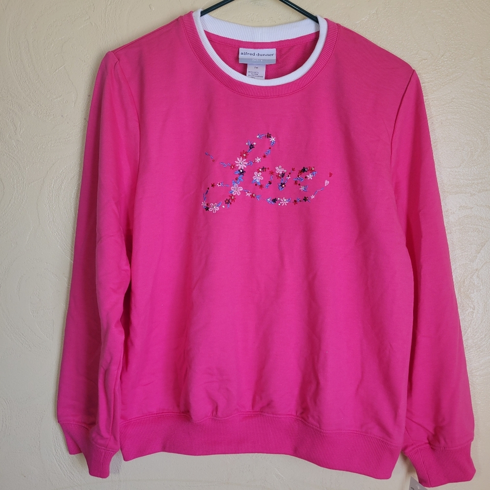 Alfred Dunner Petite Sweatershirt